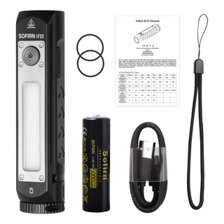 Linterna Portátil Sofirn If23 Rgb Light 4000 Lm Con Cola Mag Linterna Portátil Sofirn If23 Rgb Light 4000 Lm Con Cola Mag