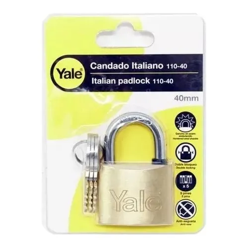 Candado De Alta Seguridad Anti Segueta Marca Yale