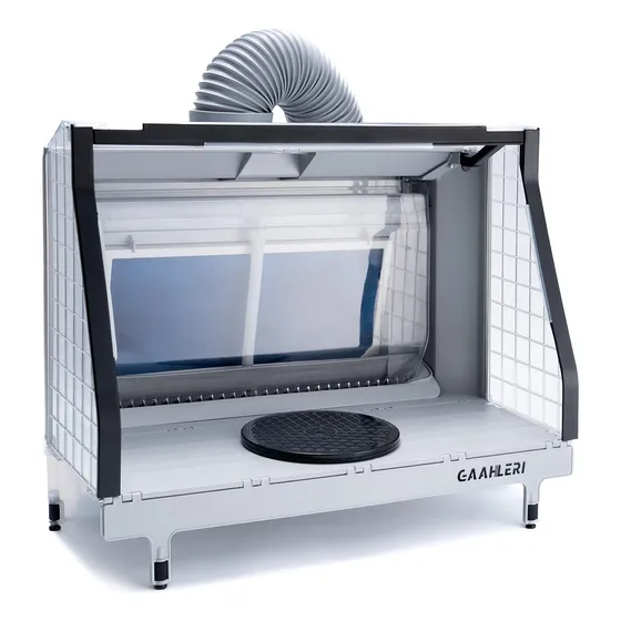 Gaahleri Cabina Pintura Aerografo Cascada Diseño Cortina Led