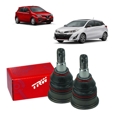 Par Pivo Trw De Suspensão Dianteira Toyota Etios 2017 2018 Par Pivo Trw De Suspensão Dianteira Toyota Etios 2017 2018