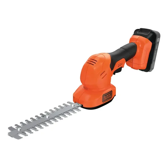 Cortasetos podador 20V 2 en 1 BLACK+DECKER BCSS820D1-B2