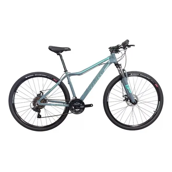 Bicicleta mountain bike femenina Vairo XR 3.5 Lady 2023 R29 tamaño del cuadro S color gris