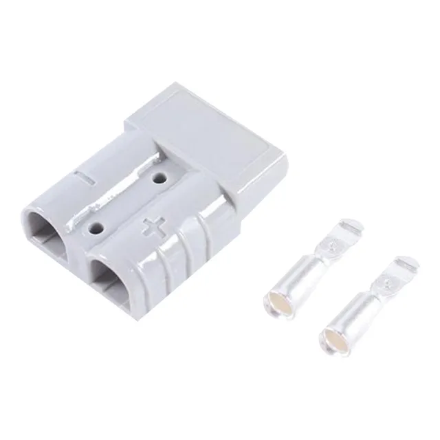 10 Unids Para Conector De Enchufe Anderson 50a 600v 6awg Pla