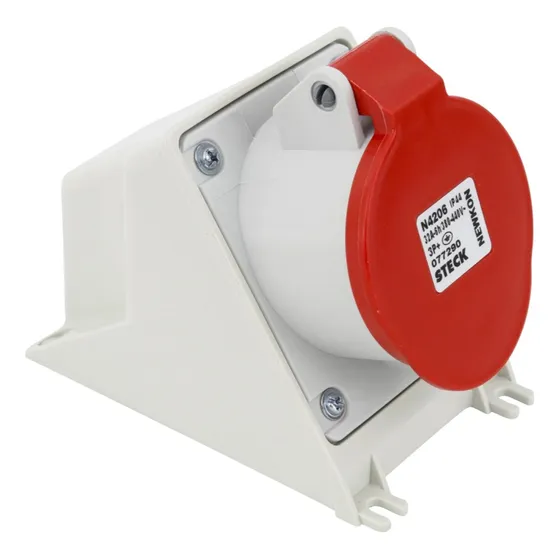 Enchufe Industrial Sobrepuesta Hembra 3p+n+t 32a
