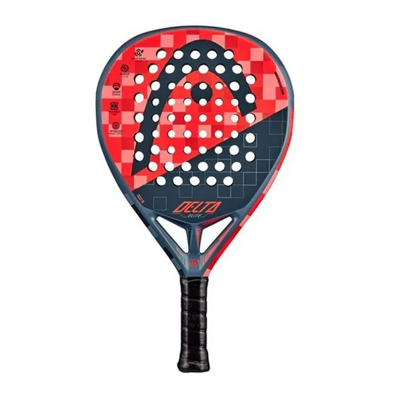 Paleta de pádel Head Graphene 360+ Delta Elite 2020 color rojo/negro