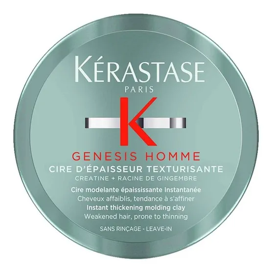 Cera Capilar Genesis Homme Fijadora Anticaída 75ml Kérastase