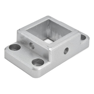 Conector: Bloque De Conexión De Base Fija De Aluminio De 2 V Conector: Bloque De Conexión De Base Fija De Aluminio De 2 V