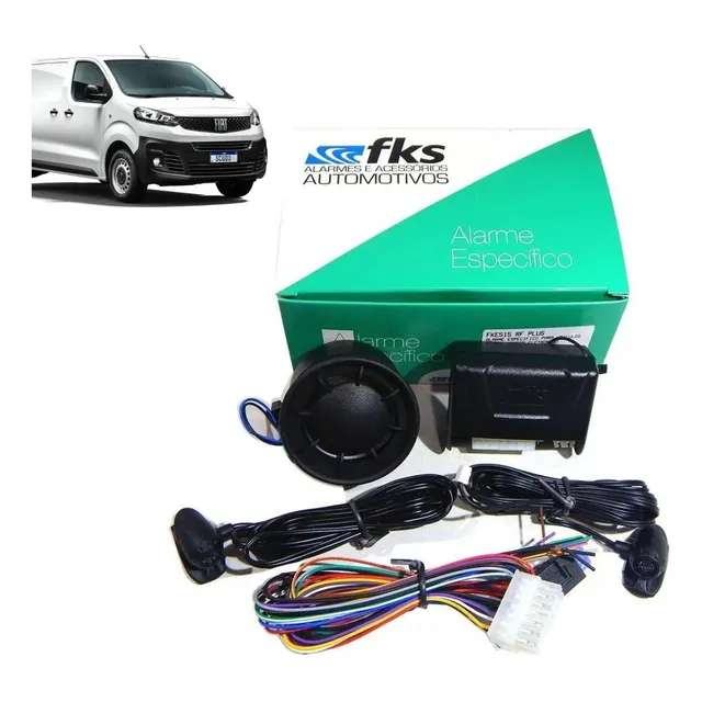 Alarme Fks Fke 515 Fiat Scudo Com Chaveador