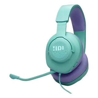 Headset Gamer C/ Fio Jbl Quantum 100 M2 - Preto Cor Cyan Headset Gamer C/ Fio Jbl Quantum 100 M2 - Preto Cor Cyan