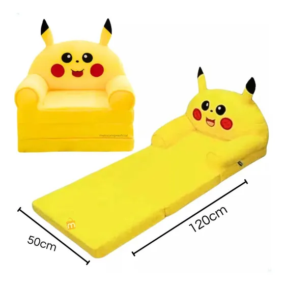 Sofá Cama Peluche Para Niños Colchoneta Guarderia Varios