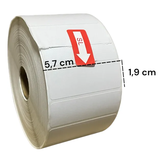 Rollo De Etiquetas 2.25x0.75 (5,7cm X 1,9 Cm) 3313 Etq