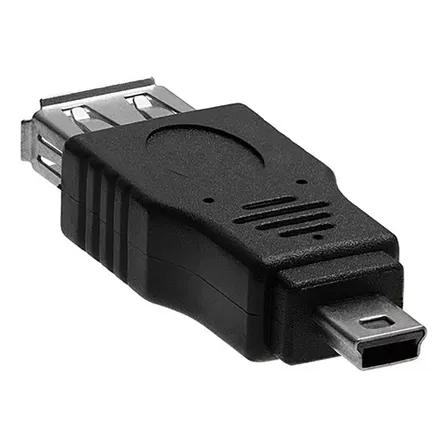 Adaptador Conversor Mini Usb Macho A Usb Hembra