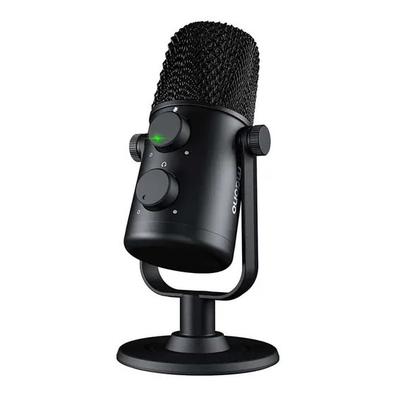Microfone Condensador Cardióide Au-902 Usb P/ Poscast Maono