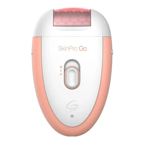 Depiladora Gama Skin Pro Go 32 Pinzas, 2 Cabezales, Funda