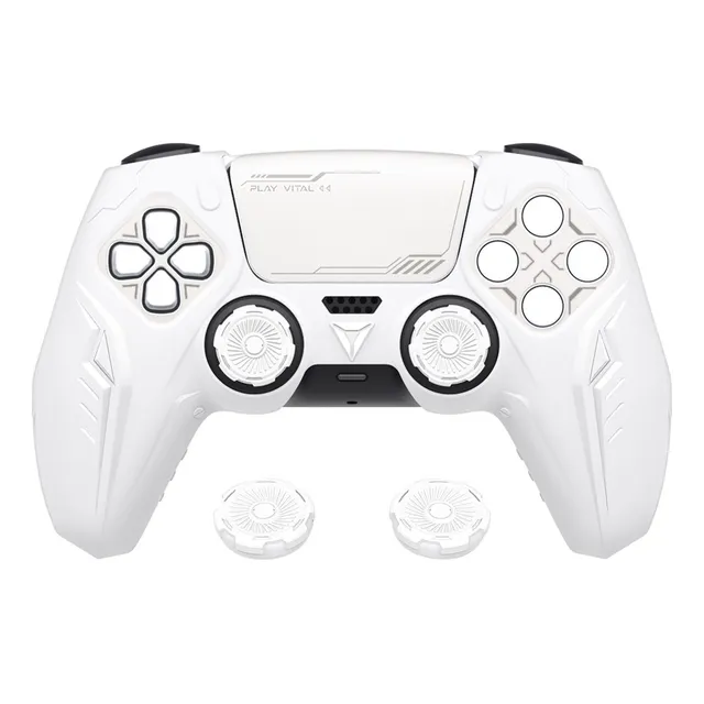 Playvital Funda De Silicona Para Ps5 Mando-diseño Cyber Mech