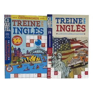 Passatempo: Combo Crosswords, Treine Seu Inglês, 2 Unidades - Edição 71 Passatempo: Combo Crosswords, Treine Seu Inglês, 2 Unidades - Edição 71