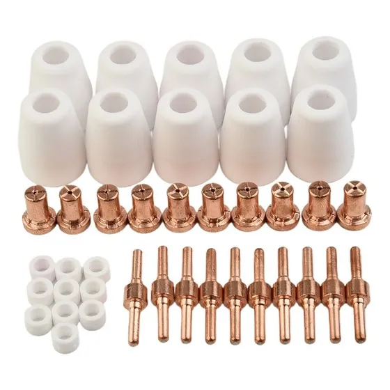 Pack 40 Unidades De Air Plasma Antorcha De Corte Consumibles