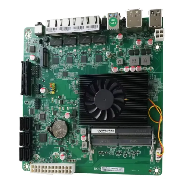 Placa Nas/router Intel N5105 16gb Ram Ddr4 Verde