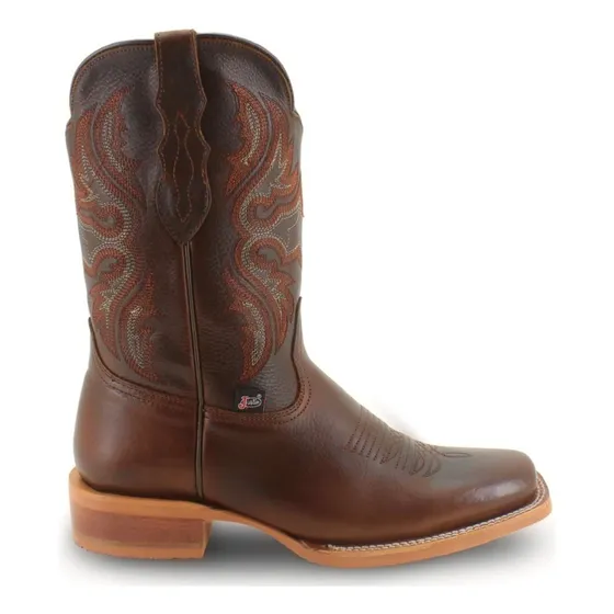 Bota Justin Boots Vaquera Rodeo Caballero 5457 Rage Miel