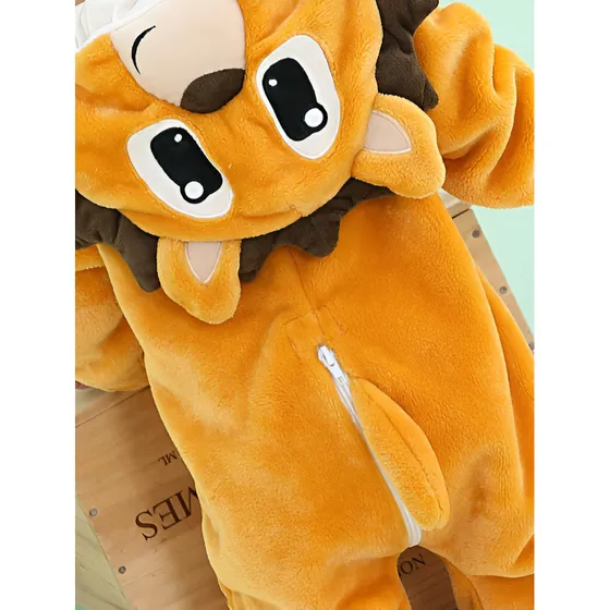 Pijama Enterizo Disfraz Bebé León (12-18m) Michley