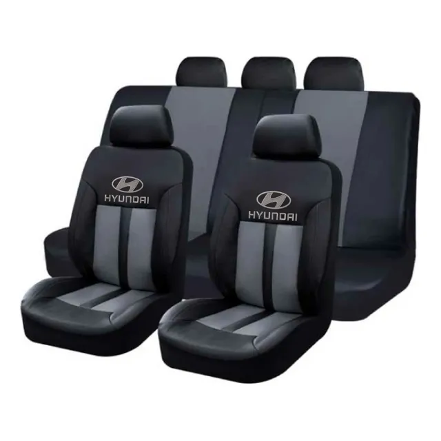 Cubreasiento Funda Ecocuero Hyundai Alta Calidad Bordado
