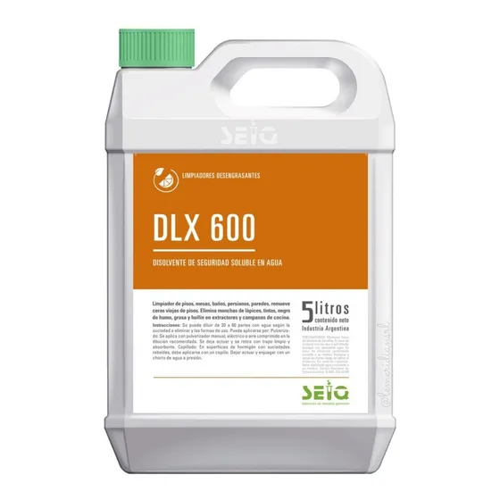 Desengrasante Industrial Dlx 600 Seiq 5 Lts Bidón