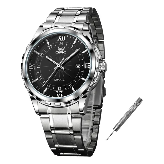 Opk Reloj Hombre Original Impermeable Cuarzo Luminoso 6003