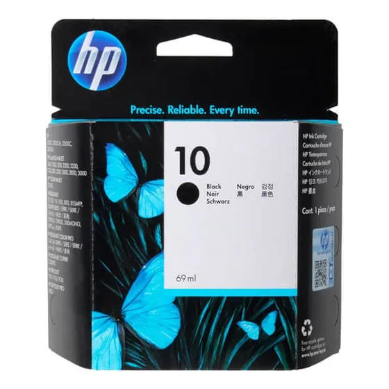 Cartucho Hp 10 C4844a Negro 69ml Plotter 500 800