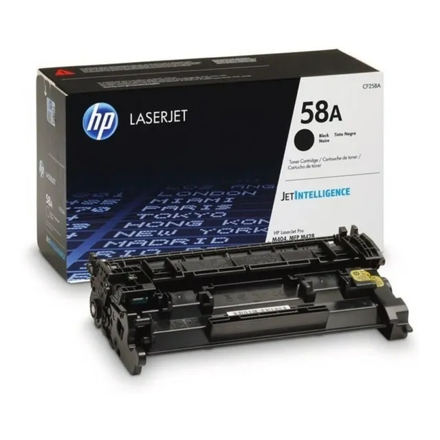Cartucho De Tóner Original Hp 58a Laserjet (cf258a) Sellado