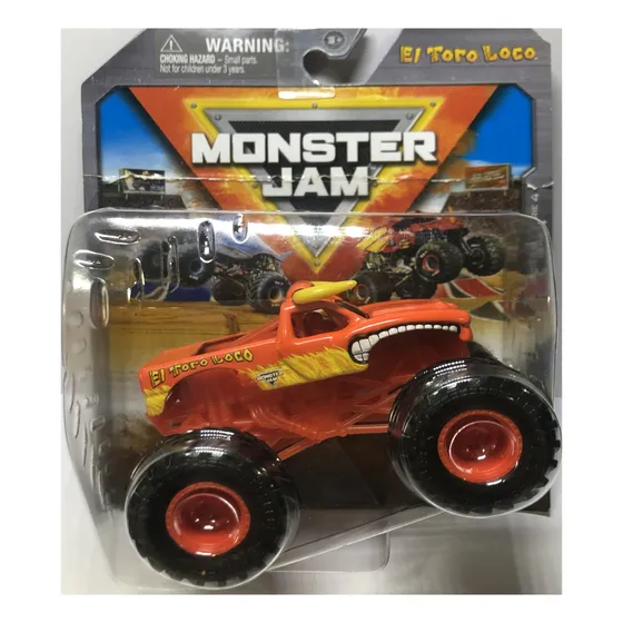 Monster Jam El Toro Loco Preto Escala 1:64 - Monster Jam