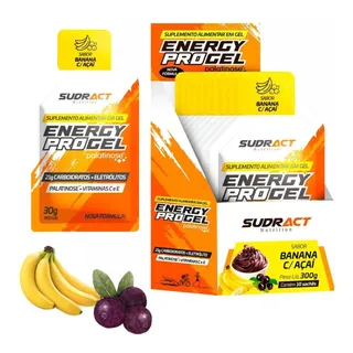 Gel Carb Repositor Carboidratos Energy Pro Novo 10un Sudract Gel Carb Repositor Carboidratos Energy Pro Novo 10un Sudract