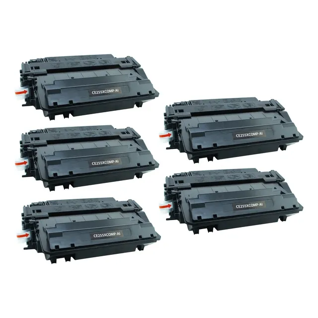 5 Pza Ce255x Toner 55x Compatible Con M525f