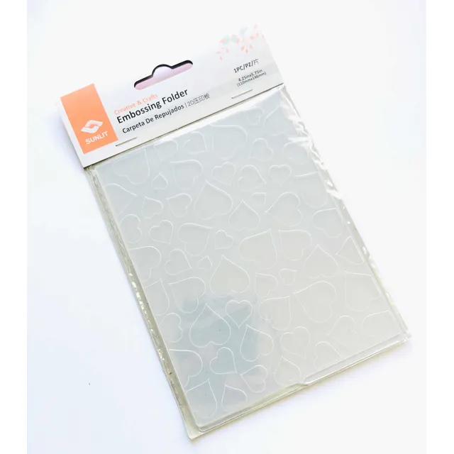 Carpeta De Embossing- Texturizadora- Repujado Corazón