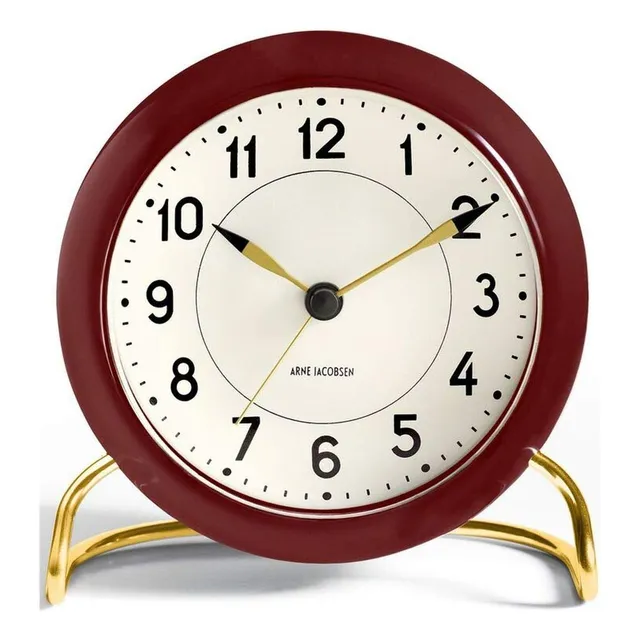 Rosendahl Aj Estacion Reloj Despertador Borgoña