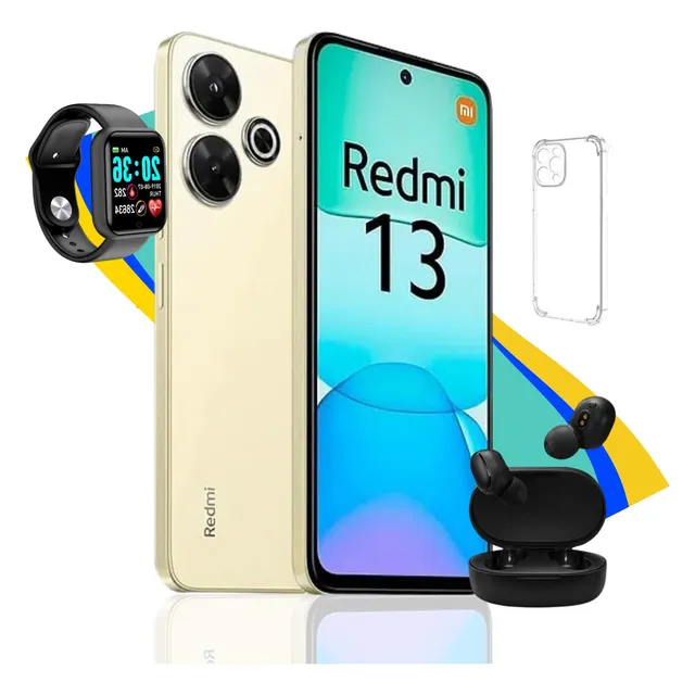 Celular Xiaomi Redmi 13 256gb Gb Ram Global  Top