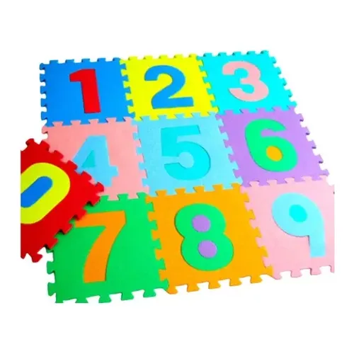 Piso Alfombra Foami 1 Metro  Bebe 10 Piezas 30x30cm Cada Una