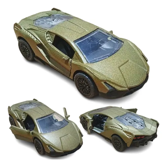 Miniatura Carrinho De Ferro Lamborguini Coleção 1:32