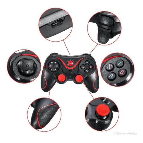 Mando Controlador X3 Para Teléfono Android y iPhone Color Negro