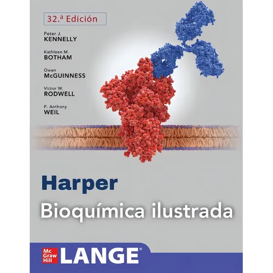 Harper. Bioquímica Ilustrada \u002F 32 Ed., De Kennelly, Peter J.. Lange, Vol. 1. Editorial Mcgraw Hill, Tapa Blanda, Edición 32.0 En Español, 2023 | Cuotas sin interés