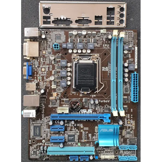 Tarjeta Madre H61 Socket 1155 2da/3era Gen Dvi Vga