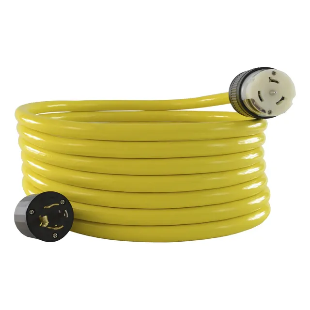 Conmutador De Cable De Alimentación 25 Pies 20a 4 Clavijas