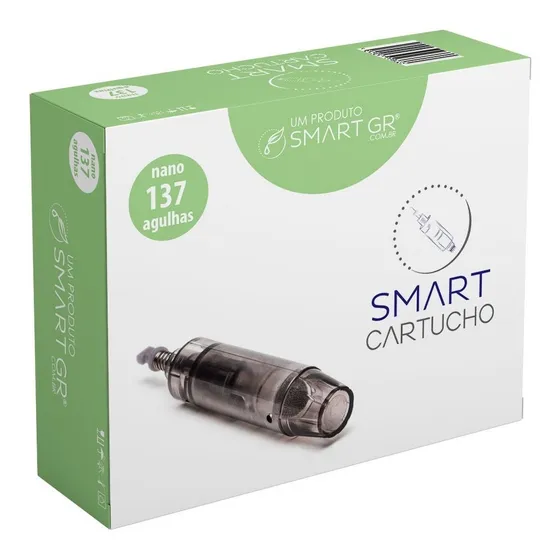 Cartucho Smart Derma Pen Preto 137 Cx10 Smart GR