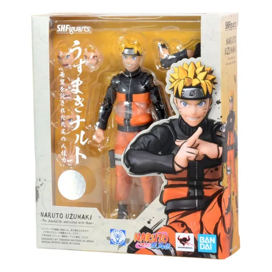 Naruto Uzumaki S.h.figuarts Caja Golpeada