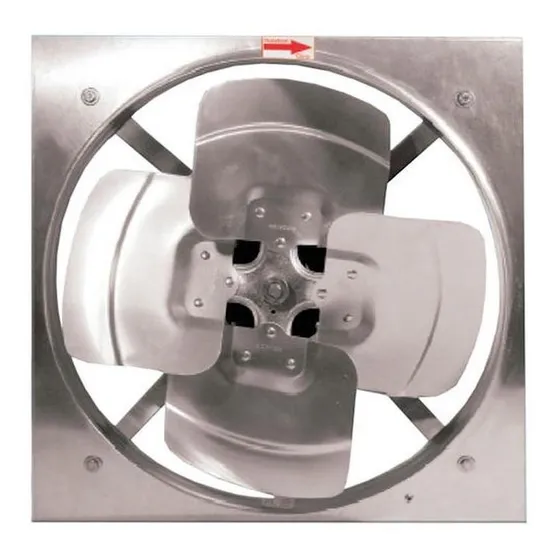 Extractor De Tortillerias, Mxate-004, Aspas 14 Ø, Aluminio