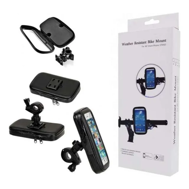 Estuche Impermeable Con Soporte Para Bicicleta O Moto