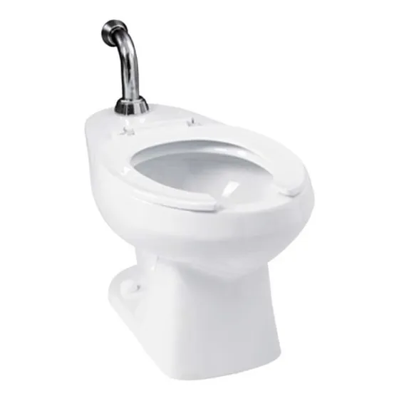 Sanitario Para Fluxometro Corona Modelo Baltico Con Asiento