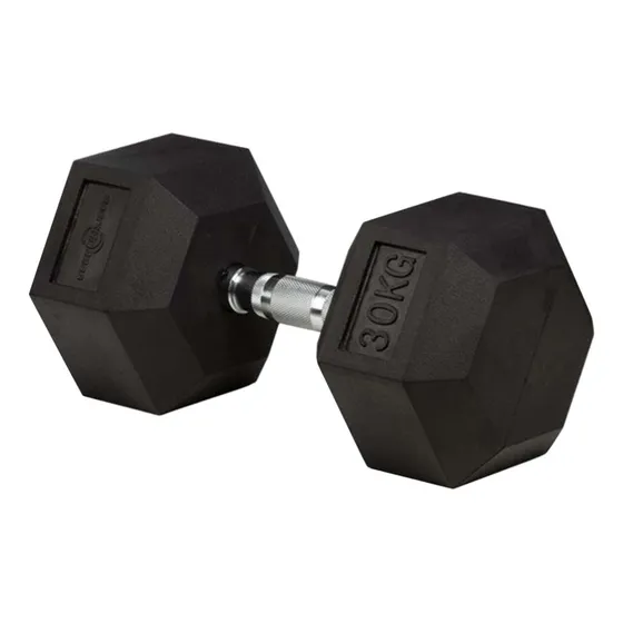 Mancuerna Hexagonal Encauchetada 30 Kg Sportfitness
