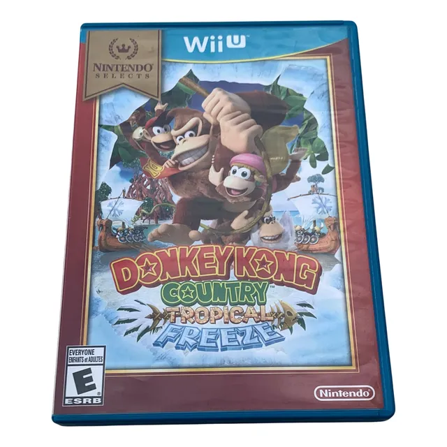 Donkey Kong Country Tropical Freeze Original Para Wii U