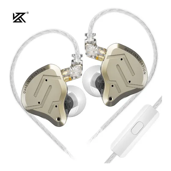 Audífonos Auriculares Kz Zsn Pro2 In Ear Con Microfono
