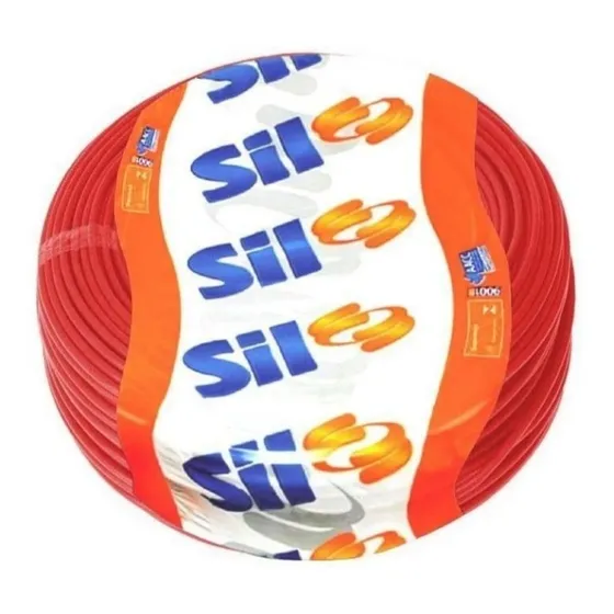 Cabo Flexível 1,5mm Vermelho 100m - Sil